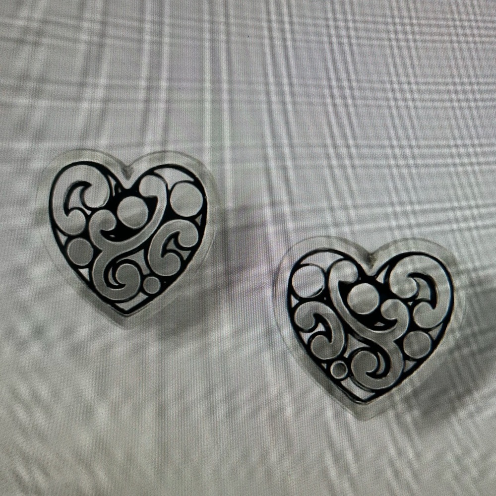 ❤️ BNWT Brighton Contempo Heart Post Earrings ❤️